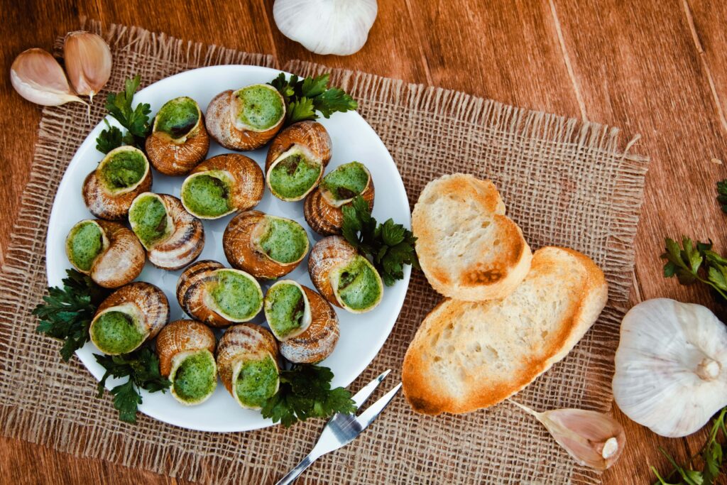 Escargots de Bourgogne - Tables & Auberges