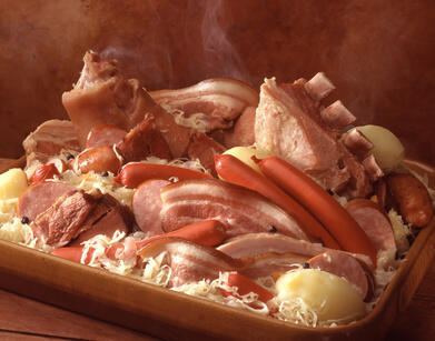 Choucroute Alsacienne au Riesling - Recette